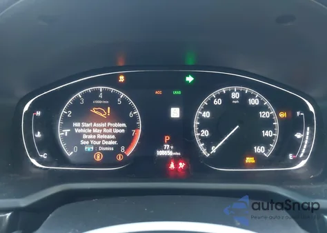 2018 Honda Accord Sport 2.0T z USA, uszkodzony, nr VIN 1HGCV2F33JA009445